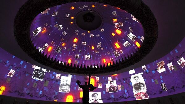 Светозвуковая инсталляция в Музее Победы на Поклонной горе