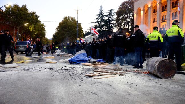 Акции протеста в Тбилиси