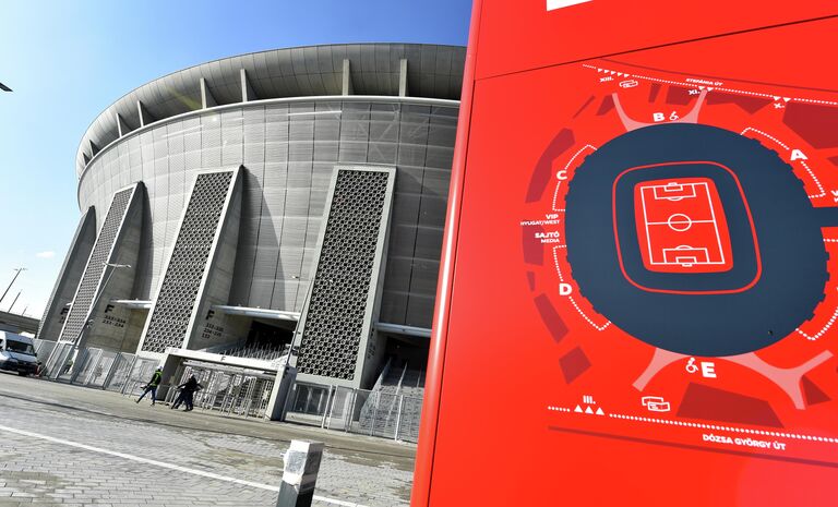 Стадион Пушкаш Арена в Будапеште Стадион Пушкаш Арена в Будапеште