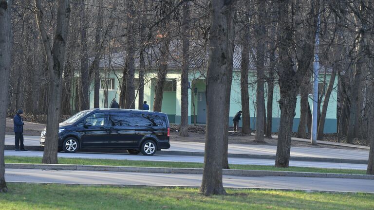 Туалет на улице Косыгина рядом со смотровой площадкой Воробьевы горы