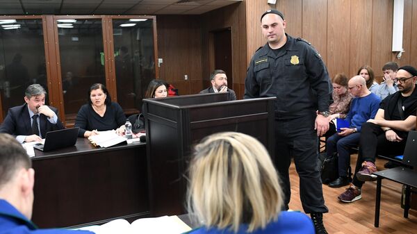 Заседание суда по уголовному делу Седьмой студии в Мещанском суде Москвы