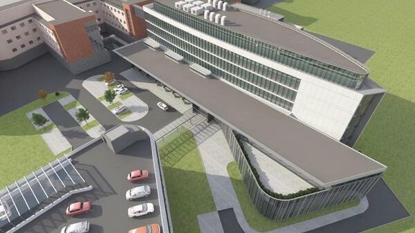Новый корпус госпиталя Лапино в Одинцово откроется в 2020 году