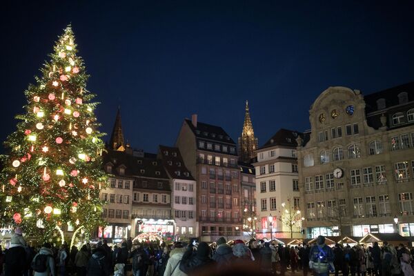 Рождественская ярмарка в Страсбурге