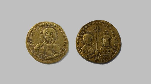Византийские монеты, найденные археологами в Темрюкском районе Краснодарского края
