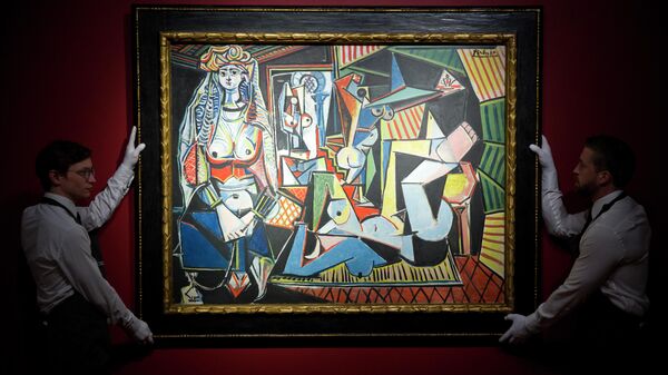 Картина Пабло Пикассо Алжирские женщины (версия О) в аукционном доме в Британии