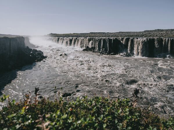 Водопад Деттифосс в Исландии