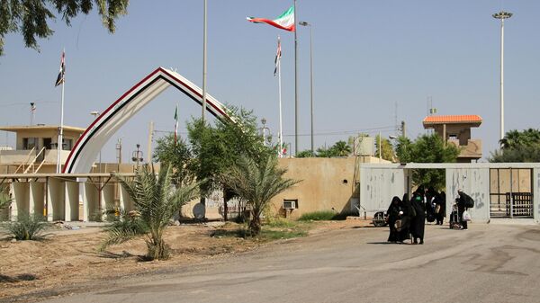 Пограничный переход между Ираком и Ираном