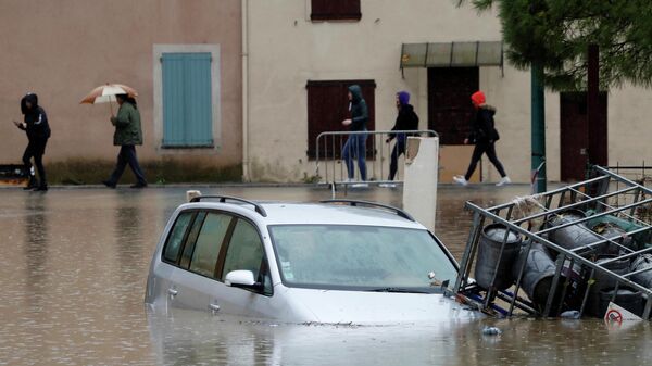 Последствия сильных дождей во Франции. 24 ноября 2019