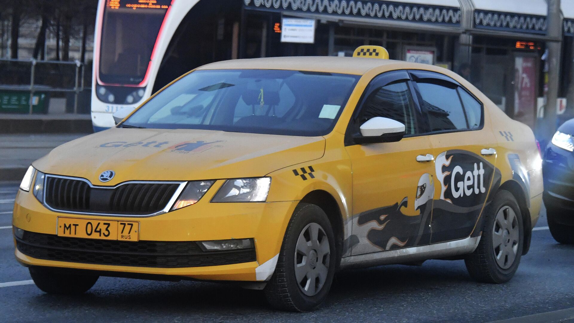 Автомобиль службы такси Gett - РИА Новости, 1920, 16.05.2022