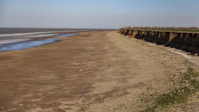 Отлив на Азовском море
