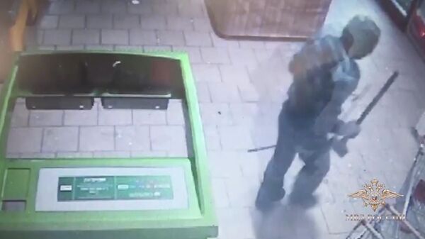 Попытка ограбления банкомата в Красноярске