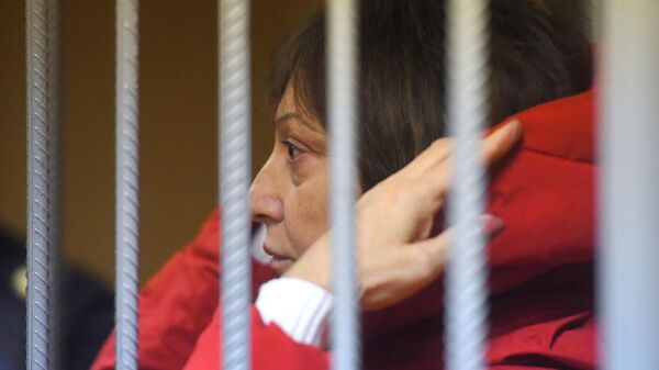 Ирина Голосная в суде