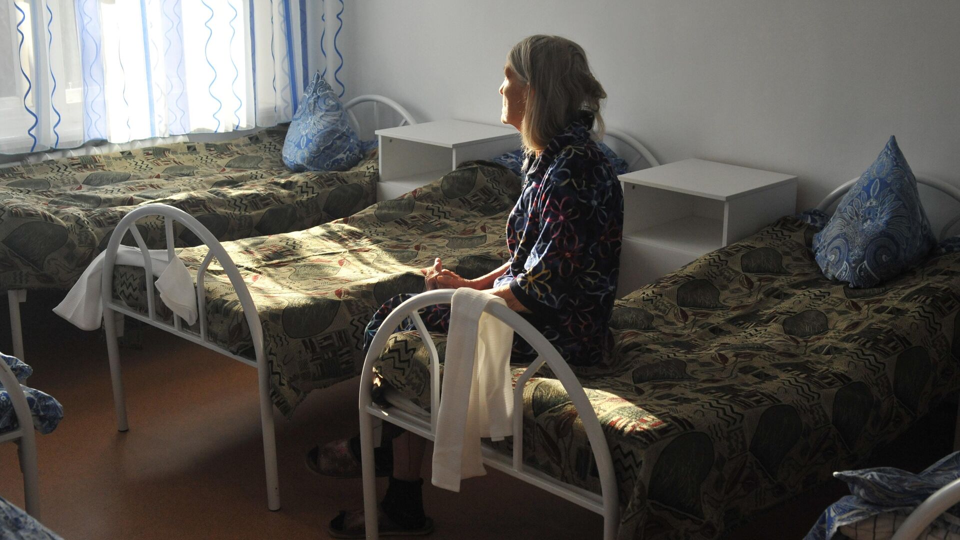 Пациентка в палате психиатрической больницы - РИА Новости, 1920, 01.07.2024