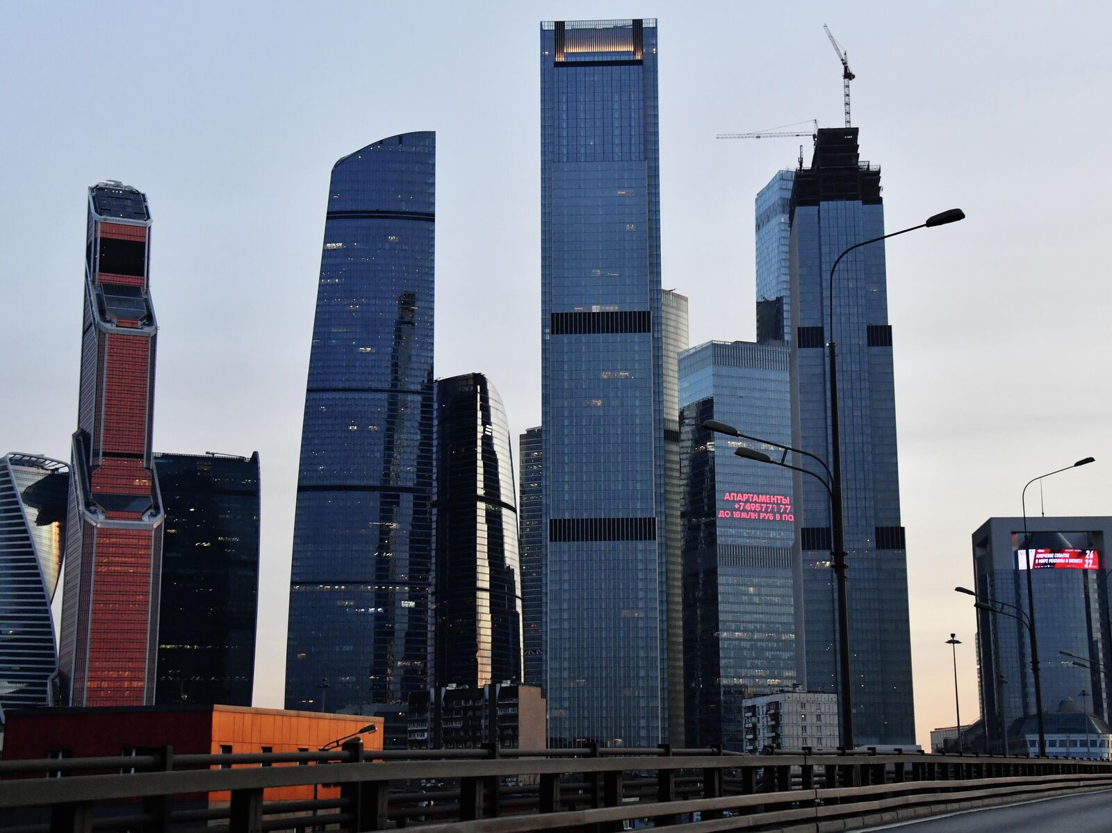 Башни Москва Сити 2022