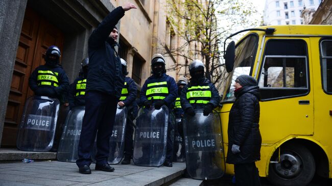 Акция протеста в Тбилиси