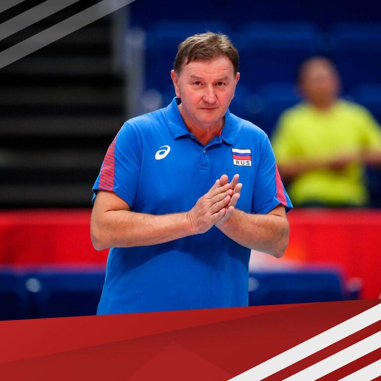 Главный тренер женской сборной России по волейболу Серджио Бузато Главный тренер женской сборной России по волейболу Серджио Бузато