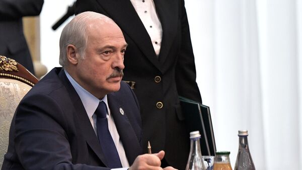Президент Белоруссии Александр Лукашенко на заседании Совета коллективной безопасности ОДКБ