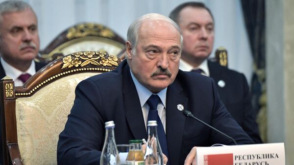 Президент Белоруссии Александр Лукашенко на заседании Совета коллективной безопасности ОДКБ