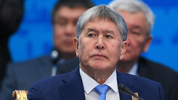 Бывший президент Киргизии Алмазбек Атамбаев
