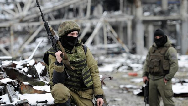 Ополченцы Донецкой народной республики 