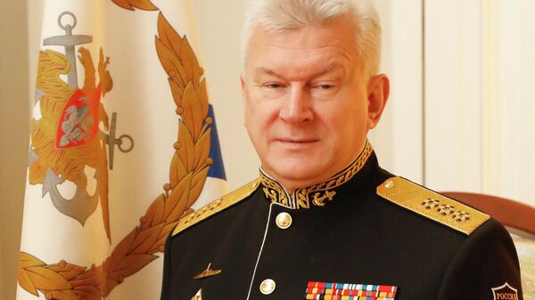 Главнокомандующий Военно-морским флотом России адмирал Николай Евменов