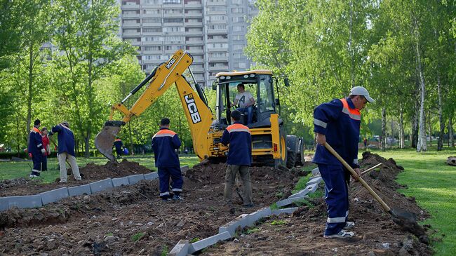 Работы по благоустройству 