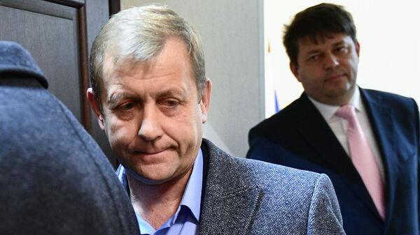 Владелец парка Тайган Олег Зубков после заседания в Белогорском районном суде