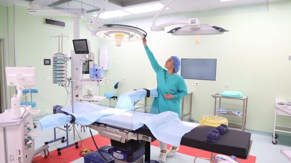 Новый хирургический корпус краевой клинической больницы в Красноярске
