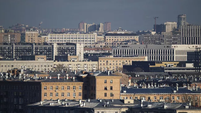 Вид на Москву с Воробьевых гор