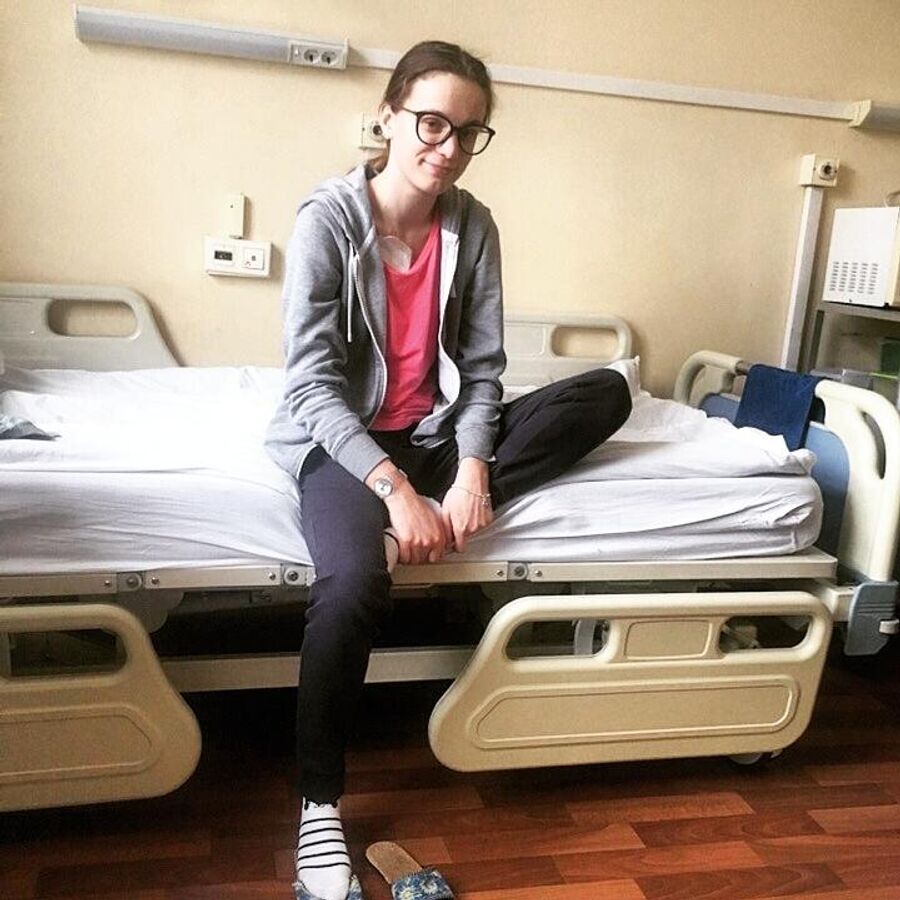 Елизавета Усанова в больнице после очередного обострения