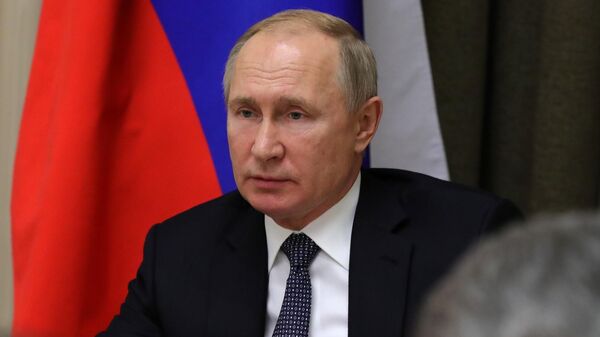 Президент РФ Владимир Путин проводит очередное совещание с руководством министерства обороны РФ и предприятий ОПК. 4 декабря 2019