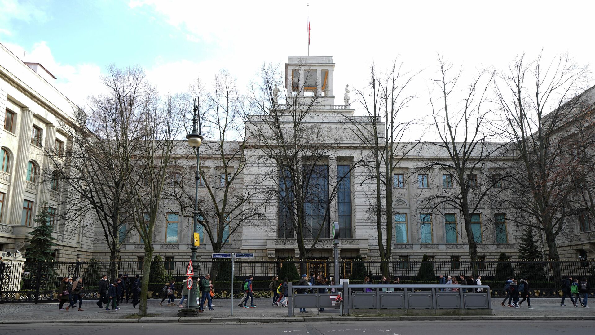 Здание посольства России в Берлине - РИА Новости, 1920, 25.01.2023