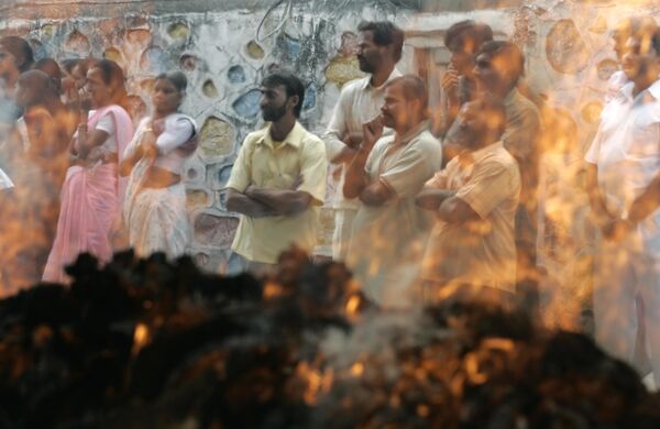 Похороны погибших во время теракта в Мумбаи