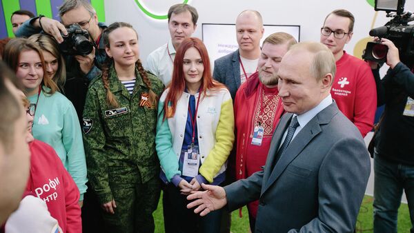 Добровольцы представили свои проекты и предложения президенту России