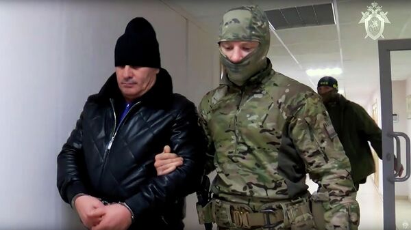 Задержанный Хасан Полонкоев