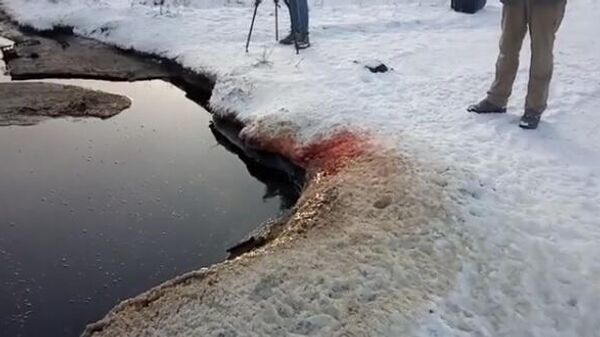 В Омской области нашли озеро из крови 