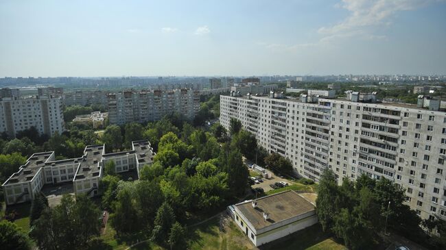 Жилые дома в московском районе Капотня