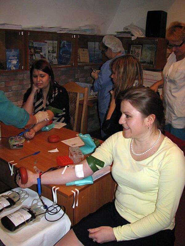 К декабрю 2009 в вузах Москвы сформируют волонтерские донорские группы