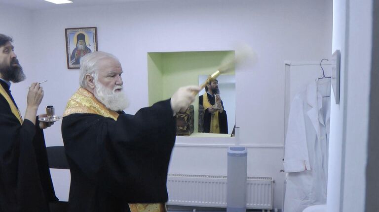 Открытие стационарного медицинского пункта для бездомных в Иркутске