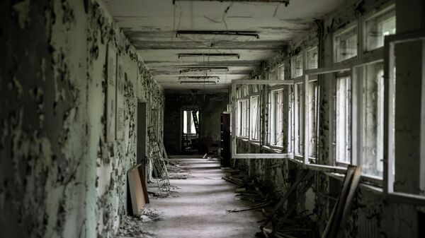 Здание школы в Припяти, Чернобыль 