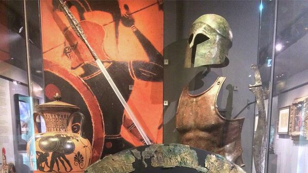 Шлемы в коллекции Музея классического искусства Мужена