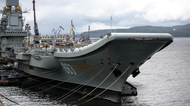 Тяжелый авианесущий крейсер Адмирал флота Советского Союза Кузнецов 