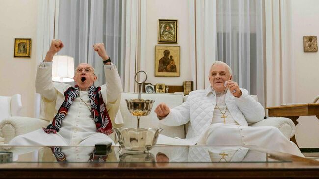 Кадр из фильма Два Папы