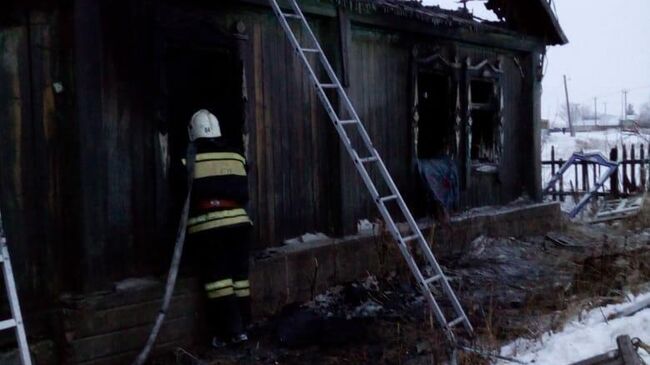 Пожар с жертвами Алтайский край