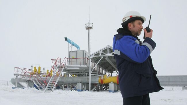 Газоизмерительная станция Суджа в Курской области