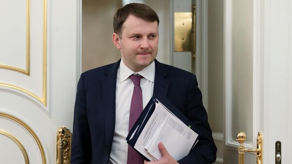 Министр экономического развития РФ и член наблюдательного совета ВЭБ.РФ Максим Орешкин