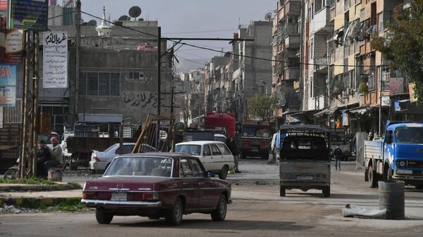Город Дума в окрестностях Дамаска