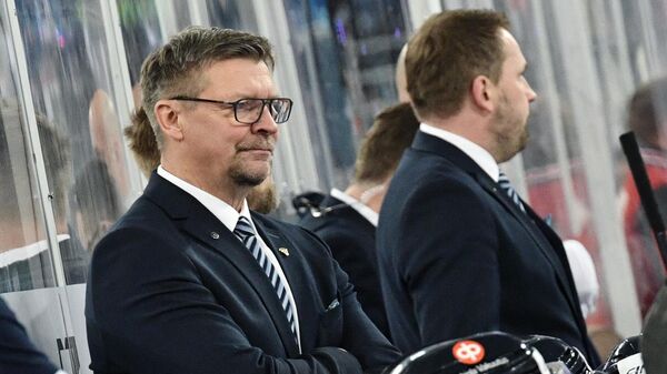 Главный тренер сборной Финляндии Юкка Ялонен