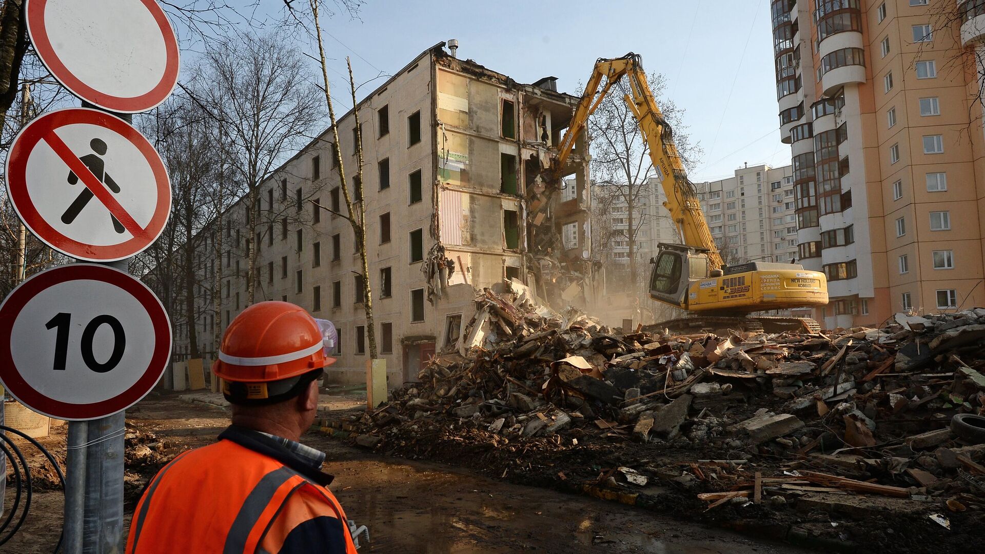 Депутат: в Москве должна быть охрана домов под снос по реновации -  Недвижимость РИА Новости, 03.03.2023