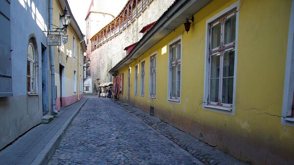 Улочка в старом городе Таллина
